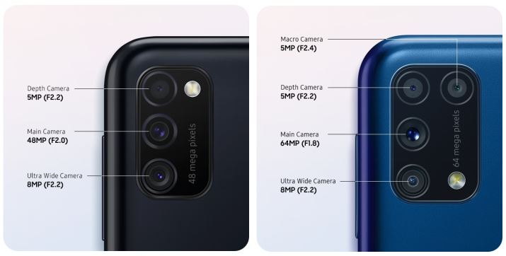 Perbandingan Samsung Galaxy M21 vs M31